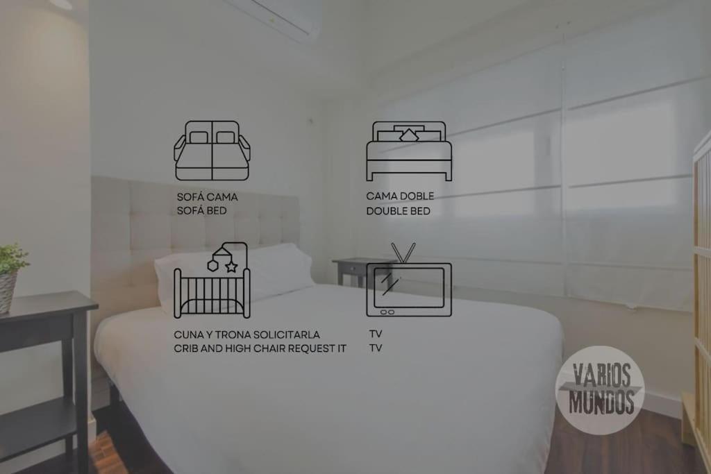 Super Cool Apt Para 4Pax En Plaza De Chueca Madryt Zewnętrze zdjęcie